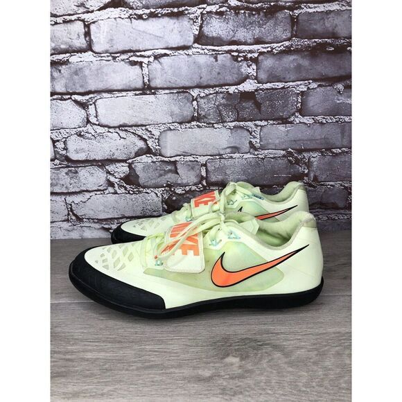 Nike Zoom Rotational 6 Barely Volt Hyper Green Mesh Orange Shoes Men 12M US/46EU - Picture 14 of 16